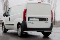 Fiat Doblo II 2010–2022 Zadní rohové ochranné oblouky AK003 (nerez) fotografie 4