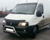 Fiat Ducato 1995–2006 Přední ochranný rám (bull bar) WT003 (nerez) fotografie 1