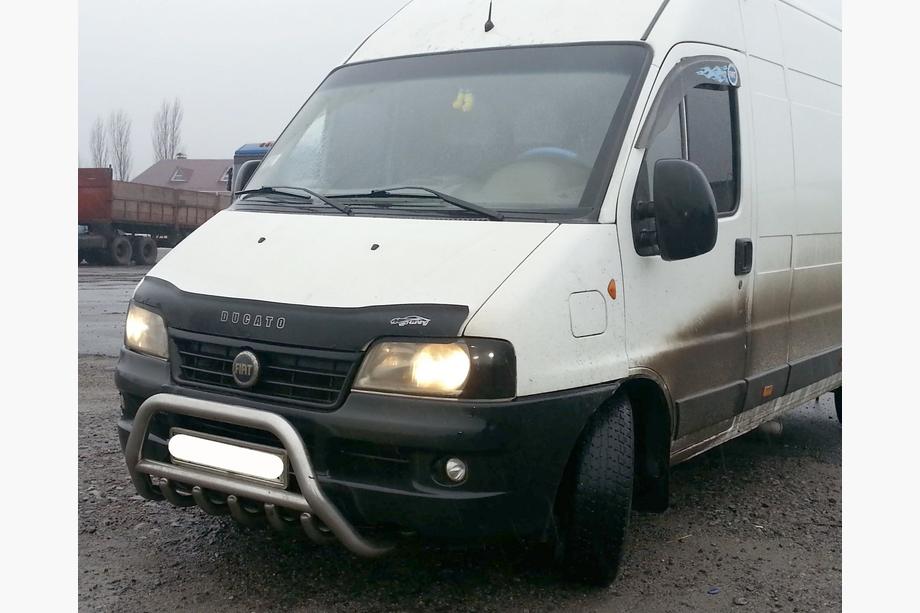 Fiat Ducato 1995–2006 Přední ochranný rám (bull bar) WT003 (nerez) Image