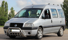Fiat Scudo 1996–2007 Přední ochranný rám (bullbar) WT002 (nerez) fotografie 2