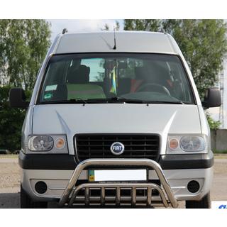 Přední ochranný rám (bullbar) WT002 (nerez) Fiat Scudo 1996–2007 fotografie 3