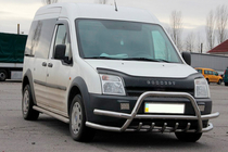 Ford Connect 2002–2006 Přední nerezový ochranný rám s dvojitými tyčemi WT004-Plus fotografie 3