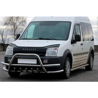 Nerezový přední ochranný rám s dvojitými vzpěrami WT003-Plus-2 Ford Connect 2006–2009 fotografie 2