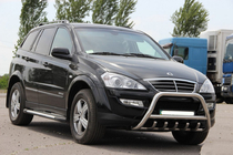 SsangYong Action 2005–2018 Přední ochranný rám WT003 (nerez) fotografie 1
