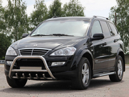 SsangYong Action 2005–2018 Přední ochranný rám WT003 (nerez) fotografie 3