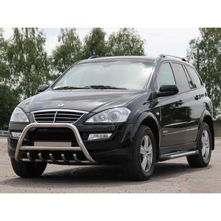 Přední ochranný rám WT003 (nerez) SsangYong Action 2005–2018 fotografie 3