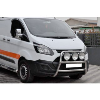 Bullbar WT022 (nerez) Ford Custom 2013–2022 fotografie 4