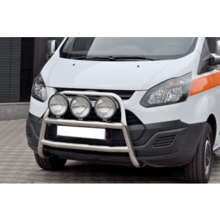 Bullbar WT022 (nerez) Ford Custom 2013–2022 fotografie 2