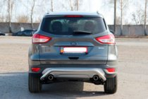 Ford Kuga 2008–2013 Zadní ochranný rám AK007 (nerez) fotografie 4