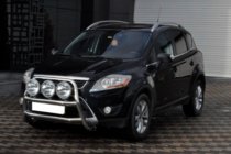 Ford Kuga 2008–2013 Přední ochranný rám WT018 (nerez) fotografie 3