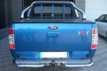 Ford Ranger 2007–2011 Zadní rohy AK003 (2 ks, nerez) fotografie 1