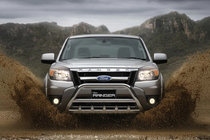 Ford Ranger 2007–2011 Přední ochranný rám WT003 (nerez) fotografie 3