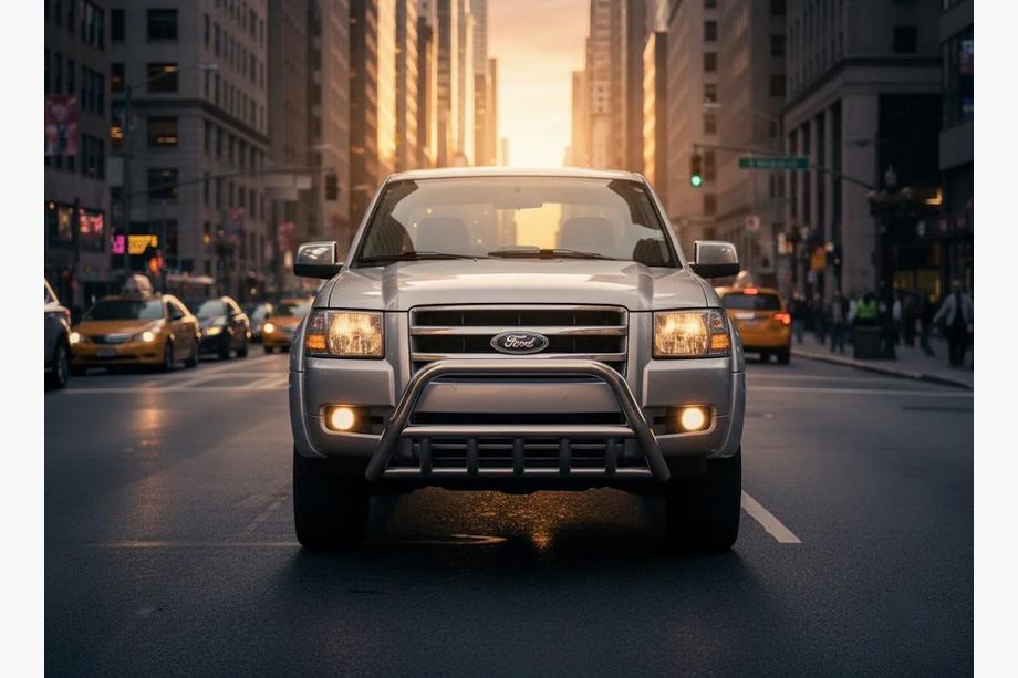 Ford Ranger 2007–2011 Přední ochranný rám WT003 (nerez) Image