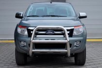 Ford Ranger 2011–2022 Přední ochranný rám WT018 (nerez) fotografie 2