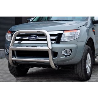 Přední ochranný rám WT018 (nerez) Ford Ranger 2011–2022 fotografie 3