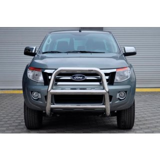 Přední ochranný rám WT018 (nerez) Ford Ranger 2011–2022 fotografie 2