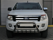 Ford Ranger 2011–2022 Přední ochranný rám WT003 (nerez) fotografie 1