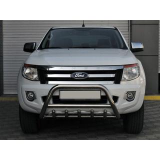Přední ochranný rám WT003 (nerez) Ford Ranger 2011–2022 fotografie 1