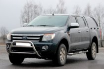 Ford Ranger 2011–2022 Přední ochranný rám WT022 (nerez) fotografie 3
