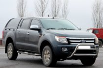 Ford Ranger 2011–2022 Přední ochranný rám WT022 (nerez) fotografie 2