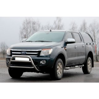 Přední ochranný rám WT022 (nerez) Ford Ranger 2011–2022 fotografie 3