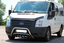 Ford Transit 2000–2014 Přední ochranný rám WT002 (2006-2014, nerez) fotografie 2