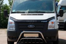 Ford Transit 2000–2014 Přední ochranný rám WT002 (2006-2014, nerez) fotografie 1