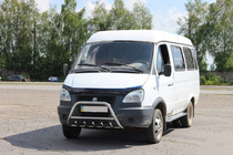 GAZ Gazelle, Sobol 1998– Přední ochranný rám (bull bar) WT003 (nerez) fotografie 6