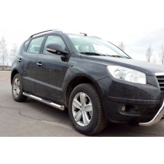 Boční nerezové trubky (2 ks) Geely Emgrand X7 2011– fotografie 4