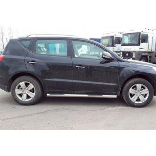Boční nerezové trubky (2 ks) Geely Emgrand X7 2011– fotografie 2