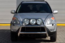 Honda CRV 2001–2006 Přední ochranný rám WT018 (nerez) fotografie 1