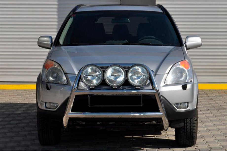 Honda CRV 2001–2006 Přední ochranný rám WT018 (nerez) Image