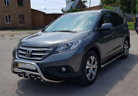 Honda CRV 2012–2016 Přední ochranný rám WT003 (nerez) fotografie 4
