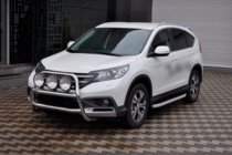 Honda CRV 2012–2016 Přední ochranný rám WT018 (nerez) fotografie 3