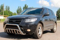 Hyundai Santa Fe 2 2006–2012 Bullbar WT002 (nerez) fotografie 2