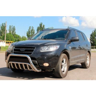 Bullbar WT002 (nerez) Hyundai Santa Fe 2 2006–2012 fotografie 2
