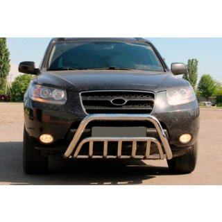 Bullbar WT002 (nerez) Hyundai Santa Fe 2 2006–2012 fotografie 1