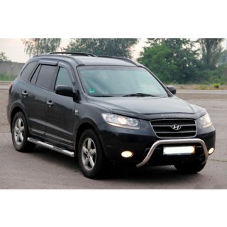 Bullbar WT007 (nerez) Hyundai Santa Fe 2 2006–2012 fotografie 2