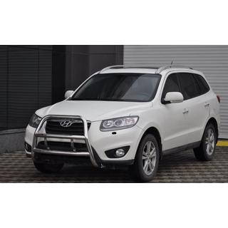 Přední ochranný rám WT018 (nerez) Hyundai Santa Fe 2 2006–2012 fotografie 1