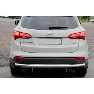 Zadní ochranný oblouk AK002 (nerez) Hyundai Santa Fe 3 2012–2018 fotografie 1