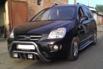 Kia Carens 1999–2012 Přední ochranný rám (bullbar) WT002 (nerez) fotografie 2