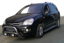 Kia Carens 1999–2012 Přední ochranný rám (bullbar) WT002 (nerez) fotografie 1