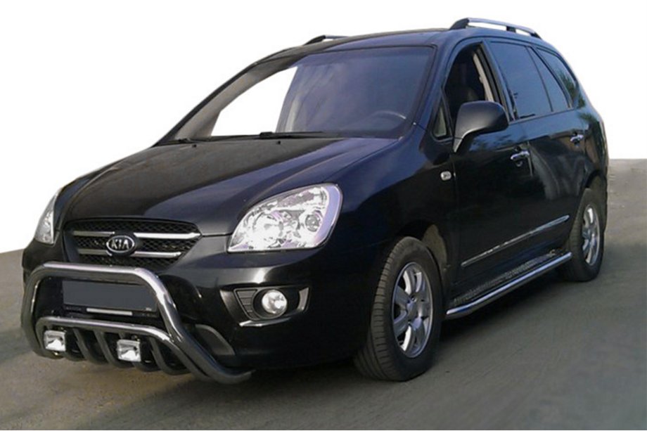 Kia Carens 1999–2012 Přední ochranný rám (bullbar) WT002 (nerez) Image