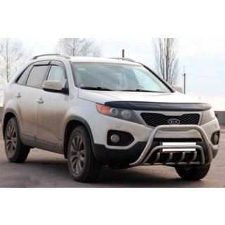 Přední ochranný rám WT002/2 (nerez) Kia Sorento II XM 2009–2014 fotografie 3