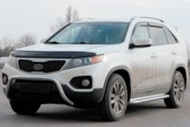 Kia Sorento II XM 2009–2014 Bullbar WT007 (nerez) fotografie 1