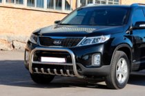Kia Sorento II XM 2009–2014 Nerezový bullbar WT021 (nerez) fotografie 2