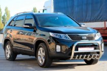 Kia Sorento II XM 2009–2014 Nerezový bullbar WT021 (nerez) fotografie 3