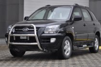 Kia Sportage 2004–2010 Přední ochranný rám WT018 (nerez) fotografie 1