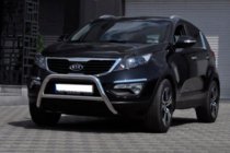 Kia Sportage 2010–2015 Nerezový přední ochranný rám (kengur) WT006 fotografie 3