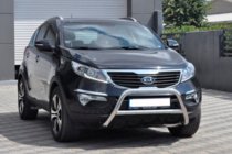 Kia Sportage 2010–2015 Nerezový přední ochranný rám (kengur) WT006 fotografie 2